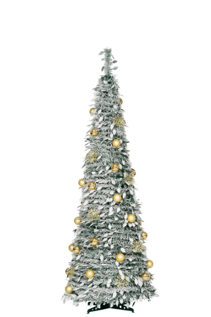 Brad artificial SLIM SNOW 210 cm