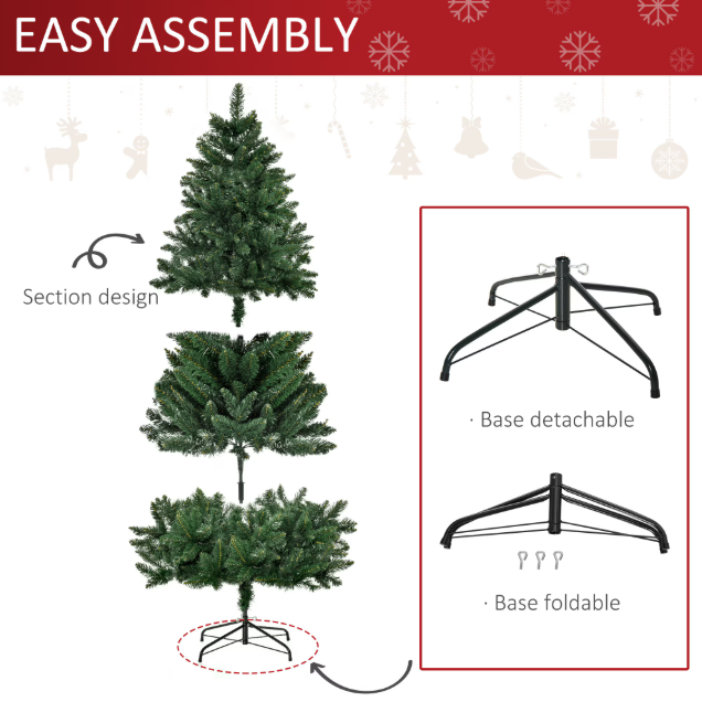 Brad de Craciun Clasic 210 cm